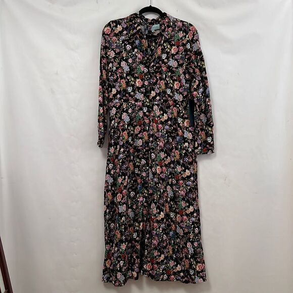 NWT TUCKERNUCK ASTER NIOR WILDFLOWER PRINT DRESS SIZE M - Picture 2 of 9